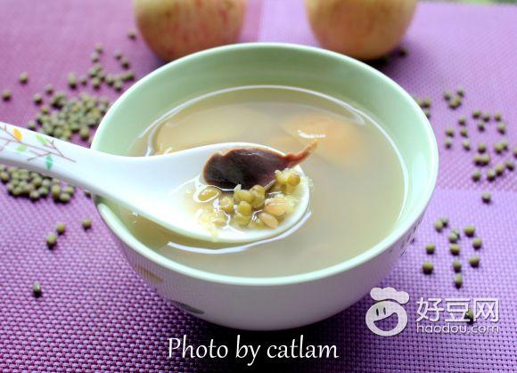 小麥綠豆蘋果湯