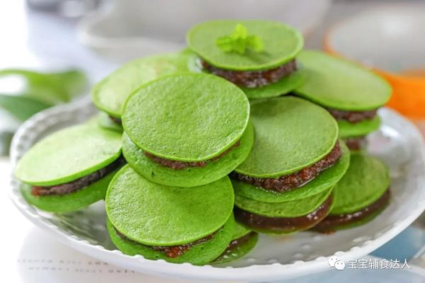 菠菜銅鑼燒「寶寶輔食」