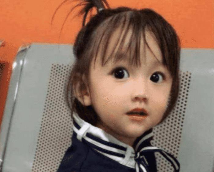 是假人嗎?女孩因太像洋娃娃被質疑 媽媽曬出全家照力證,網友:媽媽更像假人