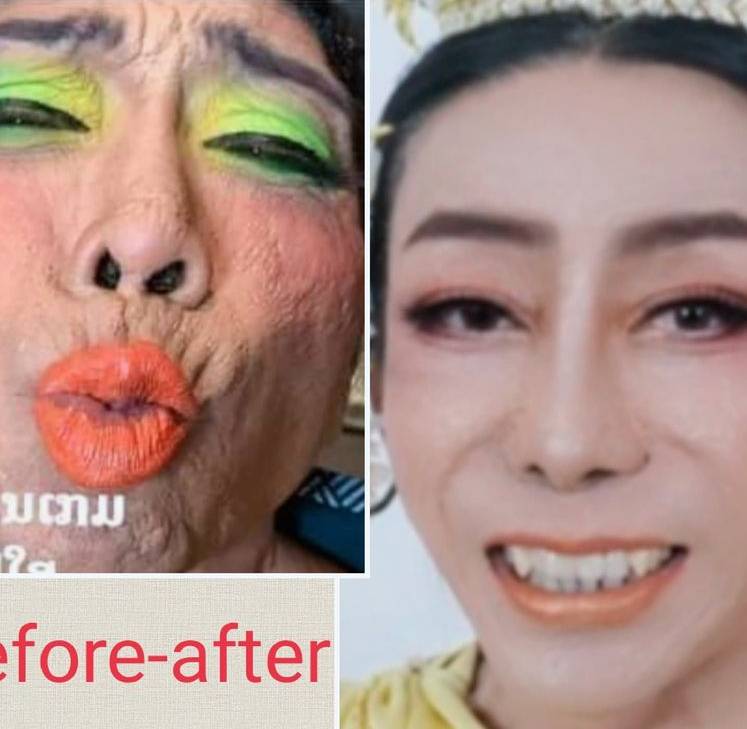 泰國「性感熟女網紅」整容後的近照曝光!她坦言想整成范冰冰!