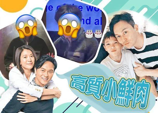 袁詠儀15歲兒子正臉曝光,長相帥氣不輸男團偶像,被贊超過張智霖