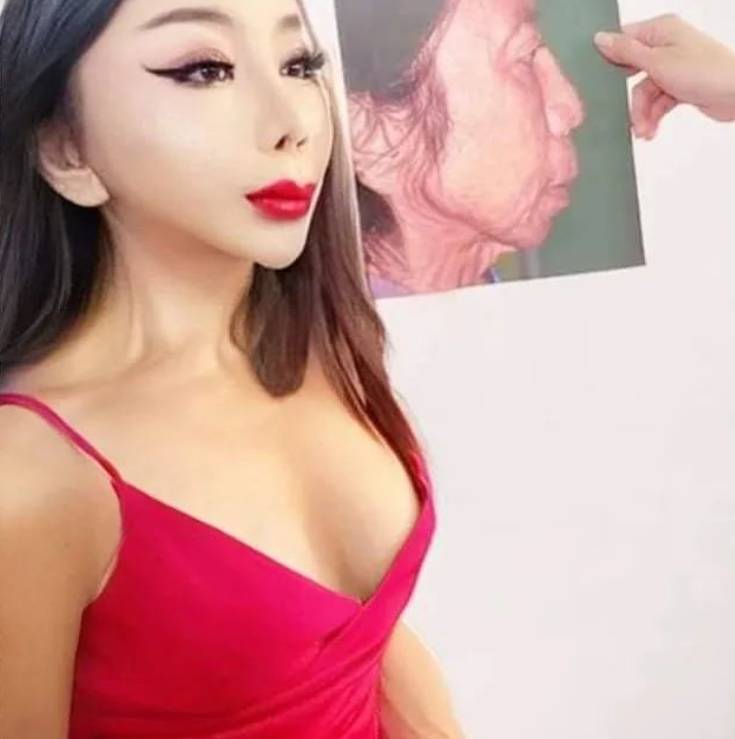 泰國「性感熟女網紅」整容後的近照曝光!她坦言想整成范冰冰!