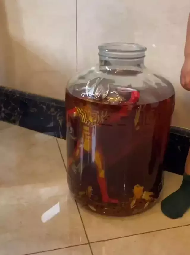 10年藥酒作廢!「家有喜事」爺爺拿出珍藏藥酒 定睛一看發現「內有乾坤」網友笑噴:喝了能變身嗎?
