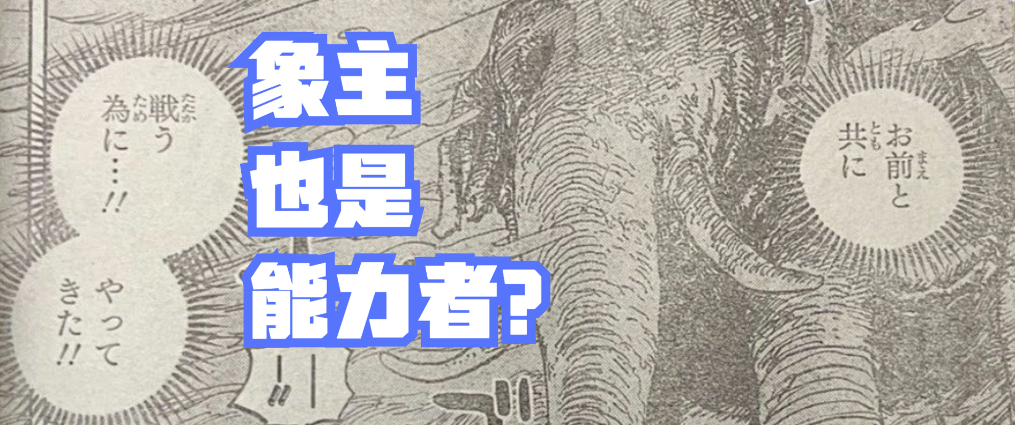 海賊王1041話分析,象主可能是「能力者」,接下來將上島進行戰斗