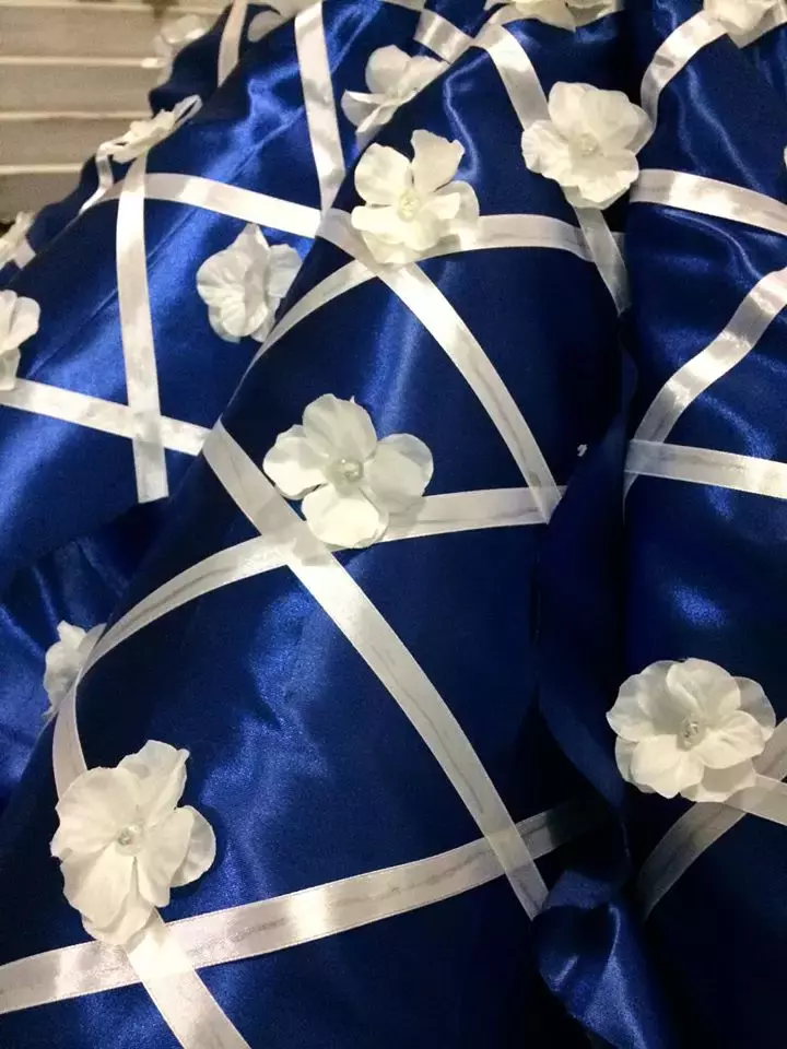 別人家的哥哥!妹妹沒錢買禮服「藝術系哥哥為她親手做」 跳起舞「展開變巨大寶藍花朵」超絕美❤