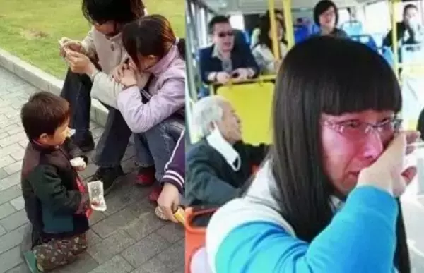 髒兮兮的小孩讓座給孕婦,孕婦卻「嫌髒不肯坐」,沒想到小孩下一秒竟…讓孕婦當場羞愧!