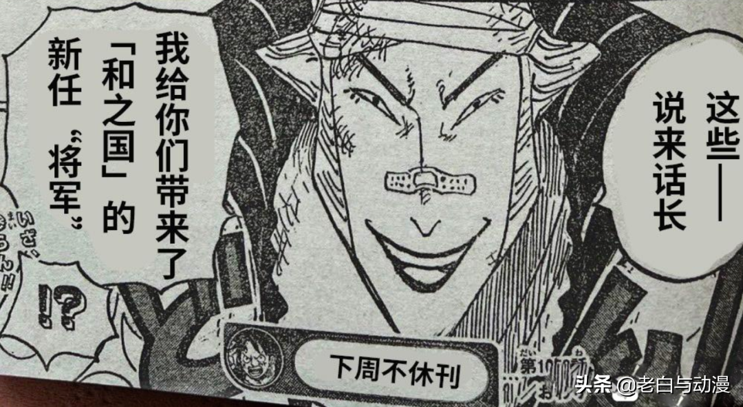 海賊王1050話:凱多和大媽被打敗,九影登場並非草帽團