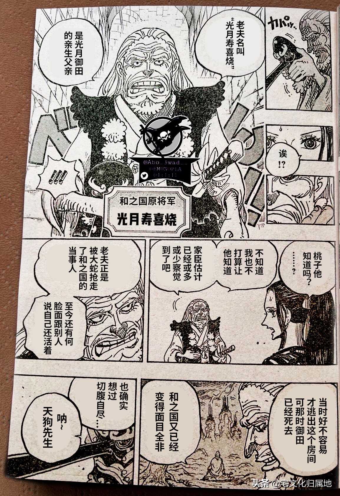 海賊王1053話「個人漢化」新的四皇揭曉大將綠牛展現實力