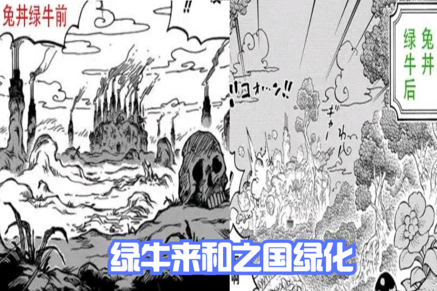 海賊王1053話分析,綠牛被群毆的畫面流出,他是人人果實幻獸種