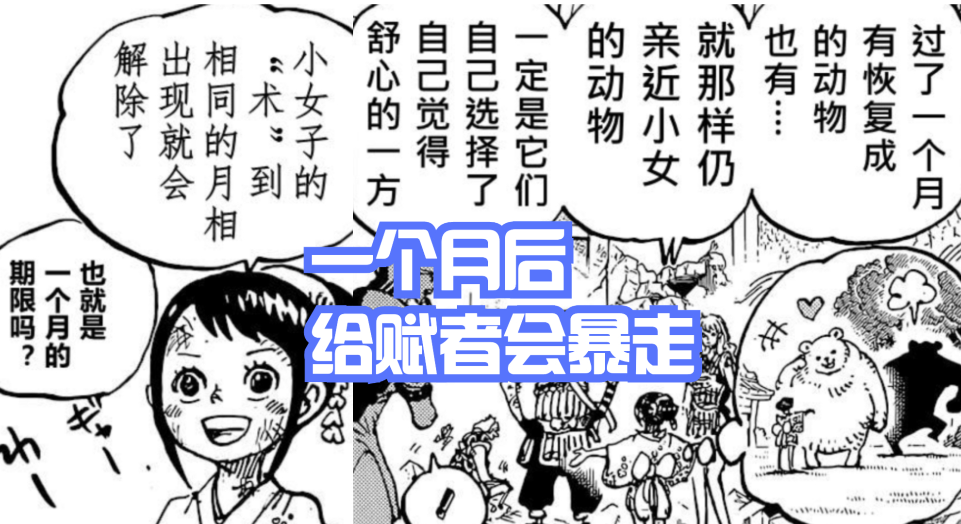海賊王1051話,大和帶走數百名給賦者出海,建立「御田海賊團」