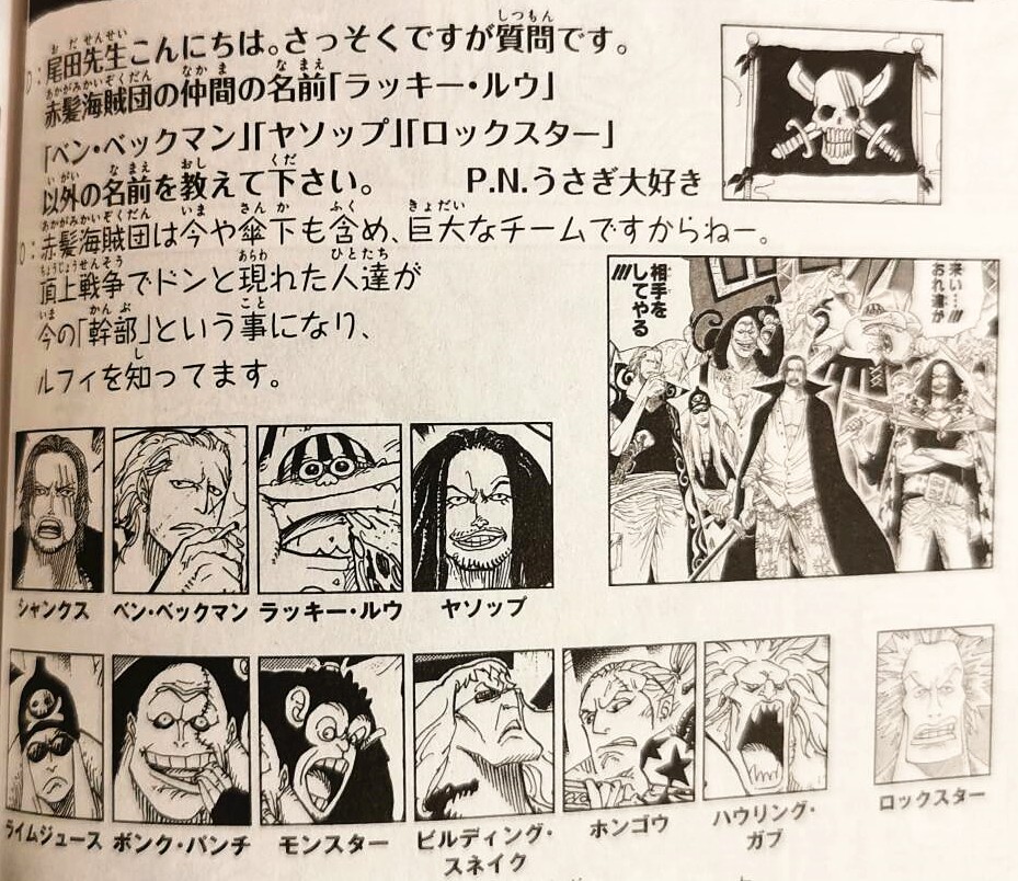海賊王RED情報,拉奇·魯外號「大食漢」,猴子是能力者