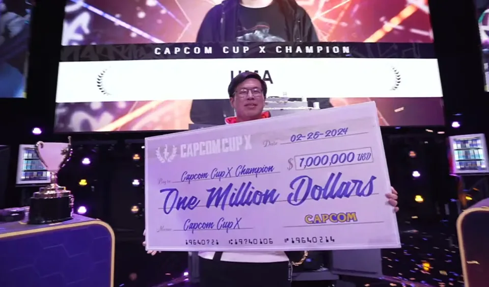 Capcom Cup 冠軍獎金 100 萬美元（來源：Capcom Fighters）