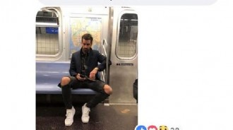 地鐵偷拍男神問「這是你嗎？」沒想到竟釣出本尊回覆…結局讓網友笑翻