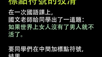 只是標點符號，男生女生卻大不相同！！