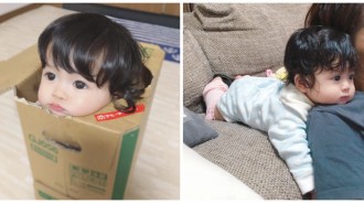 Q到好想生女兒❤️超療癒「日本大眼軟萌寶寶」爆紅　4歲近照「變身長髮甜美小公主」根本真人洋娃娃