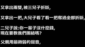 爸爸的用心良苦...兒子們完全沒有GET到...