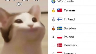 台灣衝到第一名！「迷因貓POPCAT」到底是神麼？