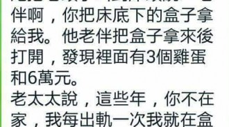 老太太臨走之前講出了她的「秘密」，「真相」差點把他老伴一起帶走．．．