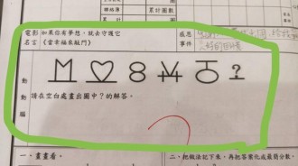 你會解嗎？國小作業現「神秘符號學」家長崩潰求解　網路大神「用一條線破解」網驚：太難我放棄 