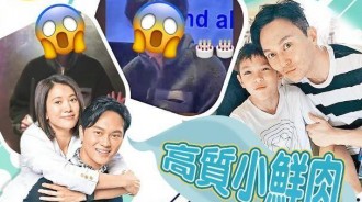 袁詠儀15歲兒子正臉曝光，長相帥氣不輸男團偶像，被贊超過張智霖