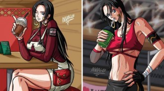 絕美女帝！現代風壁紙分享，女帝變身健身達人和都市白領