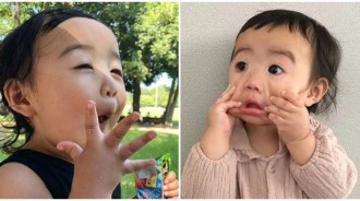 姊妹畫風大不同！媽媽專拍「小女兒諧星崩壞照」　看到大女兒「時尚氣質穿搭照」網笑歪：會不會差太多