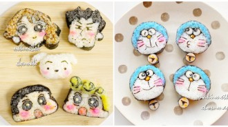 小新全家福飯卷好逼真！日本媽媽「把壽司當畫布」頻端出神作　巧手還原「尼莫的海底世界」驚豔全網
