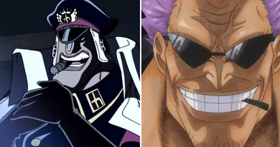 海賊王 海軍最強的4位叛徒 一人是卡普徒弟 一人加入羅傑團