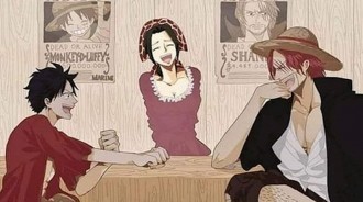 海賊王1043話，香克斯的逼格再上漲，原來他才是知曉一切的男人
