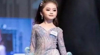 7歲泰國小女孩再獲「選美冠軍」！畫濃妝踩高跟「幹練走秀」氣場不輸超模　卸妝後完全換個人  