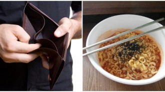 單親男大生打工賺學費，室友塞泡麵「一翻到背面」感動到落淚