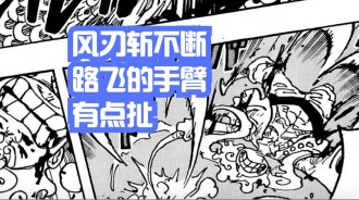 海賊王1047話：風刃斬不斷路飛的手臂，時夫人的“九影”要來了