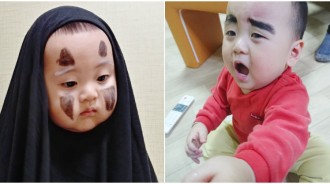 無臉男最Q版本❤️韓國呆萌底迪「浮誇系表情包」變小網紅　看到食物「整個人形象都不顧」萌度一百分