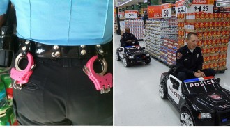 ２０張幽默照片讓你知道國外的警察私底下很會玩！