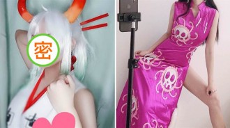 海賊王cos女角色！女粉絲模仿大和完美還原，漢庫克大長腿好評！