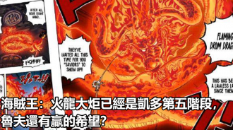海賊王：火龍大炬已經是凱多第五階段，魯夫還有贏的希望？