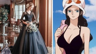 海賊王眾女神穿上婚紗，宛如仙女下凡！網友：娜美和羅賓太美，但是我選擇抱走佩羅娜