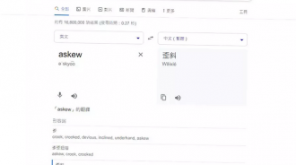 Google搜尋「askew」畫面真的歪掉！網友還打這些字：竟然還會旋轉  