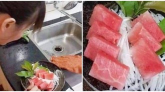 女兒想吃生魚片！媽媽出招端出「新鮮類生魚片」配哇沙米　超狂類薯條「狂吃也不怕罪惡」網讚翻