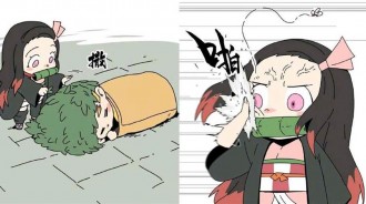 鬼滅之刃同人：一個蚊子引發的血案，禰豆子差別對待過於明顯