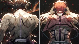#鬼滅之刃：鬼の背影，也是超帥超A~背部肌肉線條太好看了