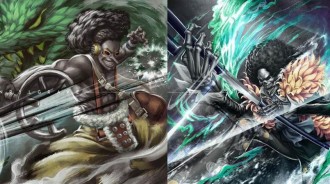 海賊王：草帽團硬核畫風你見過嗎？這個娜美羅賓我可以！