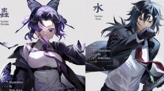 《鬼滅之刃》九柱化身黑手黨，炎柱具有大哥范，蟲柱顯性感
