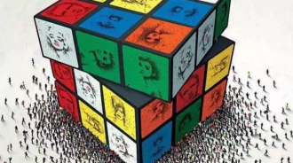 美術大佬畫「小丑」，當把作品放大10倍後，網友：收下我的膝蓋  