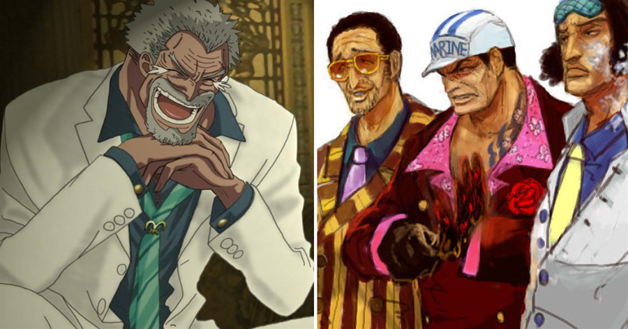 海賊王 海軍大將都是靠果實能力 卡普 你們這一屆不太行