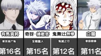 在日漫中除了「瞇瞇眼」不能招惹外，有銀白色頭髮的角色同樣危險