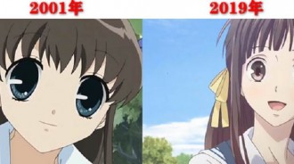 動漫前後的畫風變化，《美少女戰士》越來越精緻，JOJO對比明顯，還有一部堪比整容