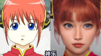 大神還原《銀魂》真人版，神樂超可愛，看到長谷川泰三驚呼：太還原了