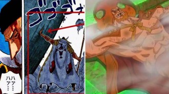 海賊王：歐文以為自己是四皇，學起白鬍子的動作結果場面很丟人~