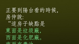 這房仲會推薦...缺點都能變優點
